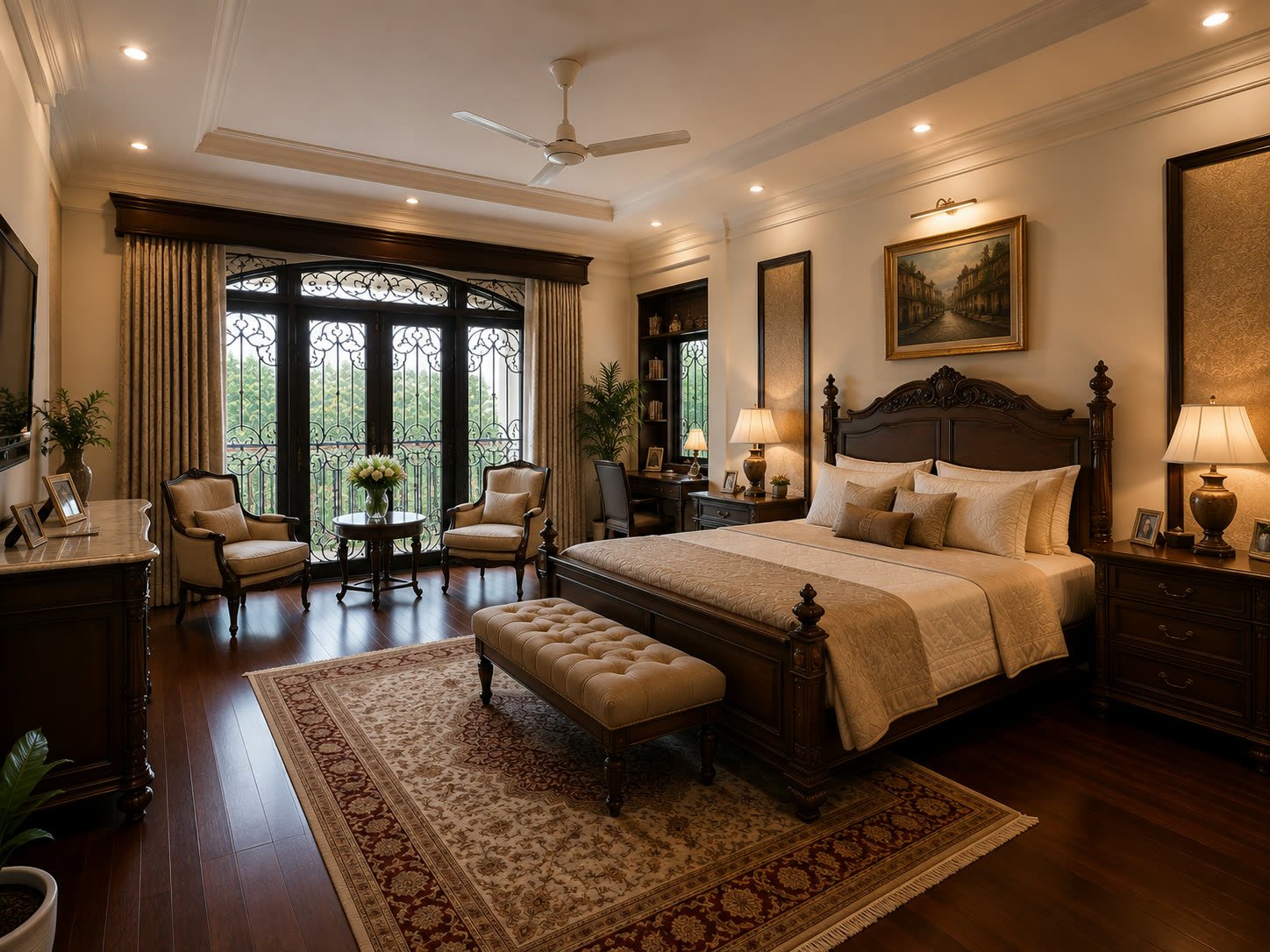 Suite Two inside the villa
