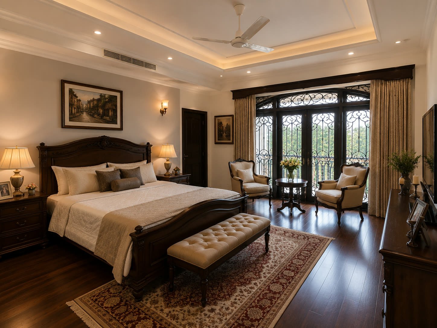 Suite Three inside the villa